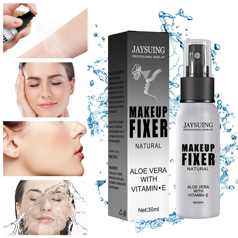 30ml Makeup Setting Spray For Face Transfer-proof Long-lasting Oil-free No Separation Refreshing Quick Fixer Makeup Spray
