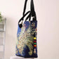[Fashion Satchel] Retro Style Wo 'S Embroidered Satchel Bag | Fashion Double Handle Purse with Removable Strap