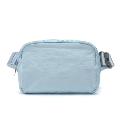 Belt Bag for Women Men, Fashion Crossbody Fanny Packs Waterproof Mini Waist Bag Bum Bag for Running, Hiking, Walking and Travel