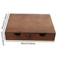 Wooden Coffee Pod Holder Coffee Capsule Drawer Organizer Tea Storage Box for Kitchen Bar Home Coffee Station Organization
