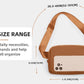 Belt Bag for Women Men, Fashion Crossbody Fanny Packs Waterproof Mini Waist Bag Bum Bag for Running, Hiking, Walking and Travel