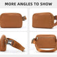 Belt Bag for Women Men, Fashion Crossbody Fanny Packs Waterproof Mini Waist Bag Bum Bag for Running, Hiking, Walking and Travel