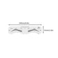 Reusable Eyebrow Mold with Elastic Band Multifunctional DIY Eyebrow Makeup Tool Suitable for Beginner Makeup Tools & Accessories