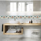 3D Wall Sticker PVC Self-Adhesive Waterproof Removable Flowers Wallpaper Border Kitchen Bathroom Kicking Line Home Decor Sticker