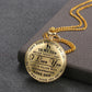 LANCARDO Quartz Pocket Watch Chain To My Son Necklace Fob Watches Men Children's Day Kids Boy Gift Present reloj de bolsillo