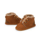 KIDSUN Winter Baby Snow Booties Warm Infant Boy Girl Toddler Shoes Rubber Sole Anti-slip Soft Newborn First Walkers Crib Shoes