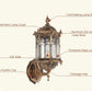 Retro Outdoor Waterproof Antirust E27 Wall Lamp Garden Gateway Sconce Courtyard Corridor Villa Bra Residential Balcony Lights