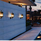 Retro Outdoor Waterproof Antirust E27 Wall Lamp Garden Gateway Sconce Courtyard Corridor Villa Bra Residential Balcony Lights