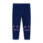 Girls Leggings 100% Cotton Girl's Trousers Fille Girls Pants Skinny Print Cartoon Pattern Kids Children Leggings Trousers KF083