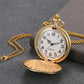 LANCARDO Quartz Pocket Watch Chain To My Son Necklace Fob Watches Men Children's Day Kids Boy Gift Present reloj de bolsillo