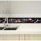3D Wall Sticker PVC Self-Adhesive Waterproof Removable Flowers Wallpaper Border Kitchen Bathroom Kicking Line Home Decor Sticker