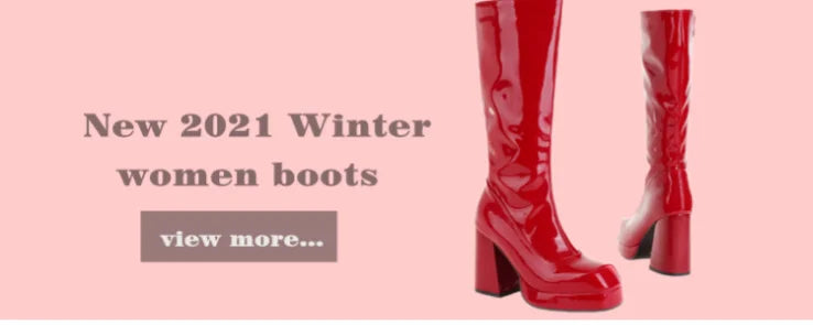 Fashion Women's Ankle Boots High Heeled Platform Short Boot Female Buckle Flock Zipper Gray Ladies Party Shoes Large Size 50