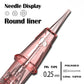 Popu Pinki Disposable Sterilized Cartridge Tattoo Needles Suit for Make-up Eyebrows Eyeliner Lips Tattoo Needles 20pcs/Lot
