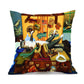 Cute Cat Printing Decorative Pillowcase Creative Cat Throw Pillow Case Pillow Cover Pillowcases 45*45CM kussensloop almohada