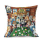 Cute Cat Printing Decorative Pillowcase Creative Cat Throw Pillow Case Pillow Cover Pillowcases 45*45CM kussensloop almohada