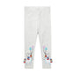Girls Leggings 100% Cotton Girl's Trousers Fille Girls Pants Skinny Print Cartoon Pattern Kids Children Leggings Trousers KF083