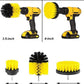 UNTIOR Electric Drill Brush Attachment Set Power Scrubber Brush Car Polisher Kitchen Bathroom Cleaning Kit Toilet Cleaning Tools