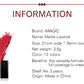 IMAGIC Lipstick Moisturizer Lips Smooth Lip Stick Long Lasting Charming Lip Lipstick Cosmetic Beauty Makeup 12 Colors
