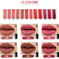 IMAGIC Lipstick Moisturizer Lips Smooth Lip Stick Long Lasting Charming Lip Lipstick Cosmetic Beauty Makeup 12 Colors