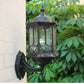 Retro Outdoor Waterproof Antirust E27 Wall Lamp Garden Gateway Sconce Courtyard Corridor Villa Bra Residential Balcony Lights