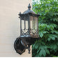 Retro Outdoor Waterproof Antirust E27 Wall Lamp Garden Gateway Sconce Courtyard Corridor Villa Bra Residential Balcony Lights