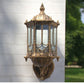 Retro Outdoor Waterproof Antirust E27 Wall Lamp Garden Gateway Sconce Courtyard Corridor Villa Bra Residential Balcony Lights