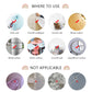 Cartoon Moon Gold Stars Wall Sticker Vinyls Nursery Kids Wall Decals Childrens Room Wallpaper Posters Interior Home Decoration