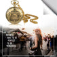 LANCARDO Quartz Pocket Watch Chain To My Son Necklace Fob Watches Men Children's Day Kids Boy Gift Present reloj de bolsillo