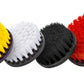 UNTIOR Electric Drill Brush Attachment Set Power Scrubber Brush Car Polisher Kitchen Bathroom Cleaning Kit Toilet Cleaning Tools