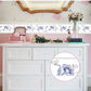 3D Wall Sticker PVC Self-Adhesive Waterproof Removable Flowers Wallpaper Border Kitchen Bathroom Kicking Line Home Decor Sticker