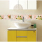 3D Wall Sticker PVC Self-Adhesive Waterproof Removable Flowers Wallpaper Border Kitchen Bathroom Kicking Line Home Decor Sticker