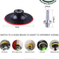 UNTIOR Electric Drill Brush Attachment Set Power Scrubber Brush Car Polisher Kitchen Bathroom Cleaning Kit Toilet Cleaning Tools