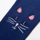 Girls Leggings 100% Cotton Girl's Trousers Fille Girls Pants Skinny Print Cartoon Pattern Kids Children Leggings Trousers KF083
