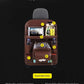 Car Back Seat Organizer Storage Bag with Foldable Table Tray Tablet Holder Tissue Box Auto Back Seat Bag Protector Accessories