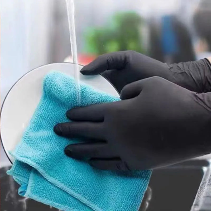 A Disposable Household Kitchen Protective Gloves Household Nail Tattoo Hotel Auto Repair Beauty Hairdressing Hand Protection