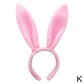 Cute Easter Bunny Ears Headband Women's Plush Lugs Hare Ears Hairband Girl Rabbit Ears Headwear Cosplay Costume Hair Accessories