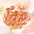 Austria Pear Shape Crystal Faceted Beads 10Mm Assorted Glass Spacer Chandelier Beads for Wedding Diy Necklace Bracelet Earring