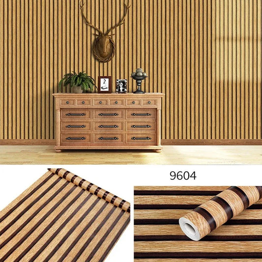 45CM Big Roll Wood Grain Wallpaper Peel And Stick Contact Paper Removable Self Adhesive Wallpaper Decorative For Countertops ﻿