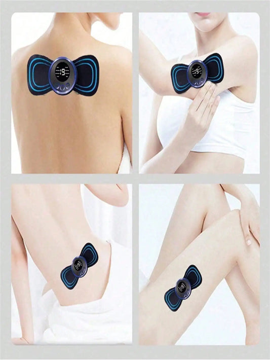 1pc Solid Color Electronic Body Massager