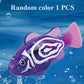 Children's Holiday Gift Bath Electronic Interactive Toy Light Swimming Fishing Simulation Color Pet Fish