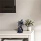 Black Cat Statue Mysterious Cute Cat Witch Cat Figurine Witches Decor Desk Ornament Hand-Painted Sculpture for Halloween 1PC