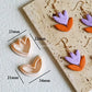 Leaves Shape Polymer Clay Earring Cutters Green Plant Flowers Dangle Clay Embossing Moulds for Handmade Jewelry Pendant Making