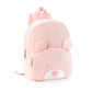 Customized Name Toddler Cartoon Backpack Cartoon Bear Corduroy Large Capacity Backpack Embroidered Name Backpack Cute Plush Bag