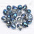 Austria Pear Shape Crystal Faceted Beads 10Mm Assorted Glass Spacer Chandelier Beads for Wedding Diy Necklace Bracelet Earring