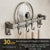 Kitchen Hook Punch-free Hanging Rod Spovel Hanger Row Hook Multifunctional Wall-mounted Storage Knife Holter
