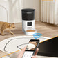 ROJECO Automatic Cat Feeder With Camera Video Cat Food Dispenser Pet Smart Voice Recorder Remote Control Auto Feeder For Cat Dog