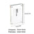 Transparent Acrylic Frames Photos Picture Frame Magnetic Double Sided Photo Frame Kpop Photocard Holder Album Poster Tag Display