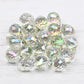 Austria Pear Shape Crystal Faceted Beads 10Mm Assorted Glass Spacer Chandelier Beads for Wedding Diy Necklace Bracelet Earring