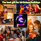 3D Axolotl Laser Engraved Crystal Ball Coloured Night Light,girlfriend Classmate Wife Children Birthday Gift Home Decoration
