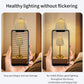 Crystal Led Table Lamp Rechargeable Book Light Night Light for Reading Bedside Bedroom Atmosphere Retro Hotel Bar Decor Dimmable